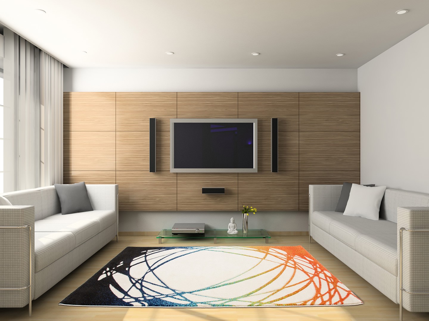 Tapis salon marron chocolat – lombards