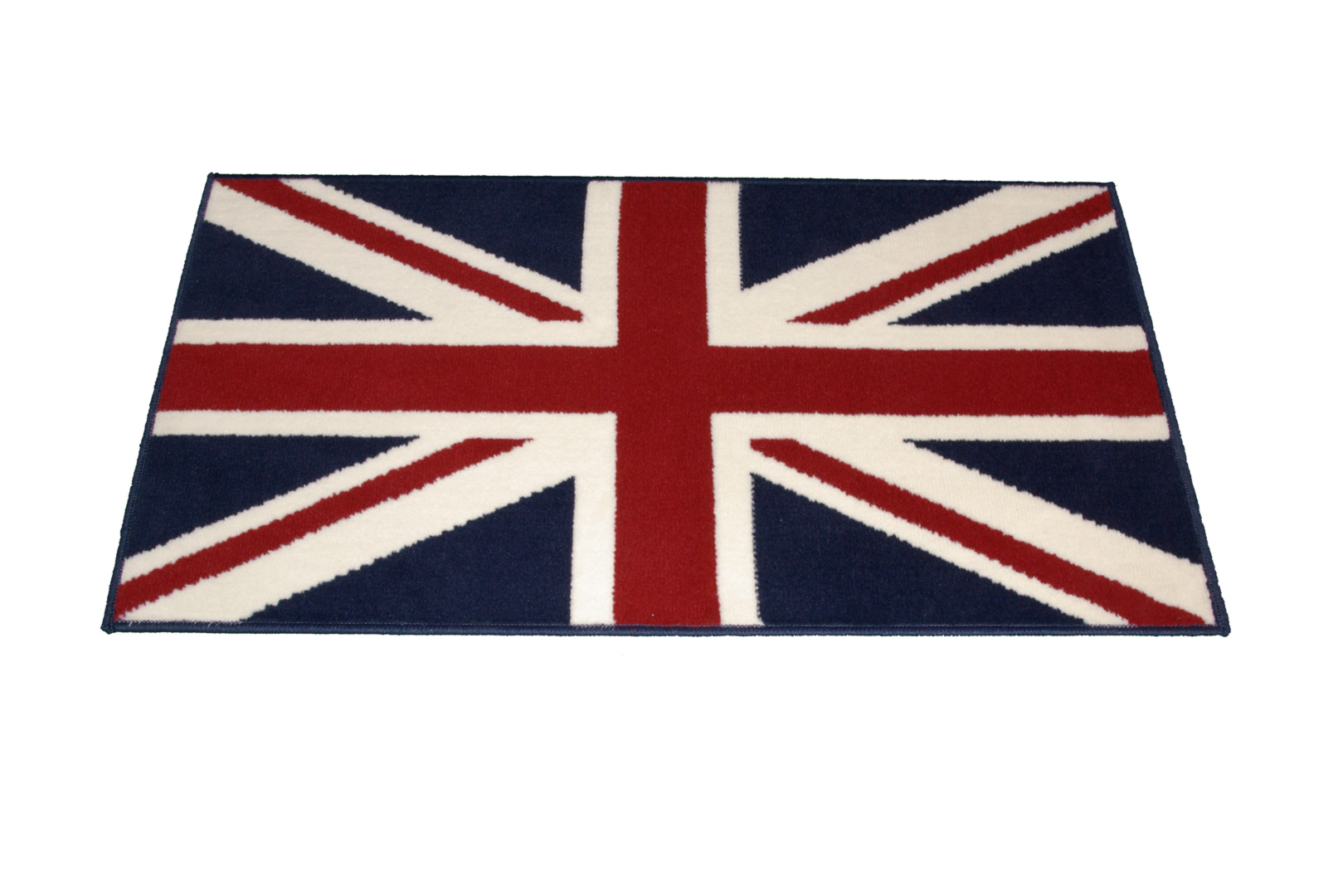 Tapis Union Jack Drapeau Anglais bleu et rouge AlloTapis 140 x 200