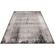 Tapis vintage gris en viscose Adam