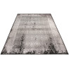 Tapis vintage gris en viscose Adam