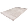 Tapis vintage gris en viscose Esteban