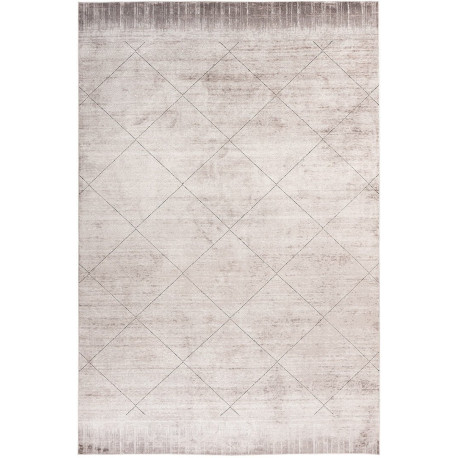 Tapis vintage gris en viscose Esteban