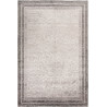 Tapis vintage gris géométrique en viscose Bastien