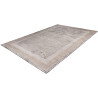 Tapis vintage gris en viscose Inca