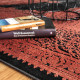 Tapis de salon oriental en viscose Paola