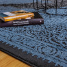 Tapis de salon oriental en viscose Paola