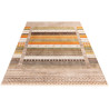 Tapis ethnique multicolore en polyester doux Bonnie