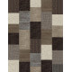 Tapis contemporain marron Mona