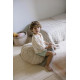 Pouf en coton escargot lavable en machine Mr. Snail