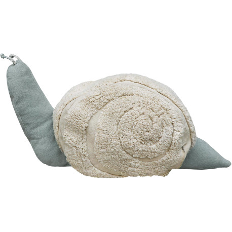 Pouf en coton escargot lavable en machine Mr. Snail