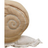 Coussin lavable en machine escargot Lazy Snail