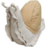 Coussin lavable en machine escargot Lazy Snail