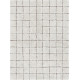 Tapis lavable en machine motifs carreaux design Mosaic