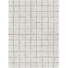 Tapis lavable en machine motifs carreaux design Mosaic