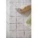 Tapis lavable en machine motifs carreaux design Mosaic