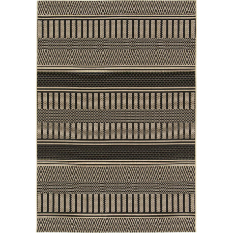 Tapis design rectangle salon Acton