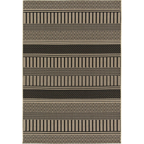 Tapis design rectangle salon Acton