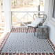 Tapis scandinave plat intérieur et extérieur Belfry