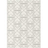 Tapis géométrique scandinave plat Biddle