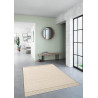 Tapis plat scandinave crème Big Timber