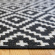 Tapis scandinave géométrique plat Billings