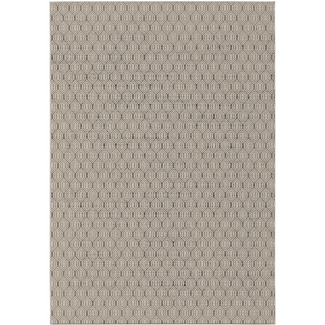 Tapis scandinave plat gris Black Eagle