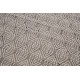 Tapis scandinave plat gris Black Eagle