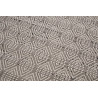 Tapis scandinave plat gris Black Eagle