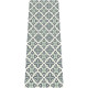Tapis effet mosaique plat bleu Bloomfield