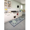 Tapis de cuisine carreaux de ciment plat Boulder