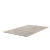 Tapis moderne rayé gris Broadus