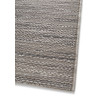 Tapis moderne rayé gris Broadus