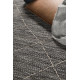 Tapis berbère plat noir Brockton