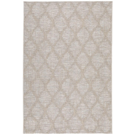 Tapis vintage plat rayé Brockway