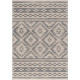 Tapis ethnique plat gris Brusett