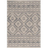 Tapis ethnique plat gris Brusett