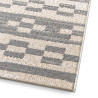 Tapis ethnique plat gris Brusett