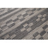 Tapis ethnique plat gris Brusett