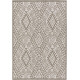 Tapis ethnique plat beige Bynum