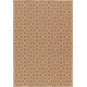 Tapis design orange plat Canyon Creek