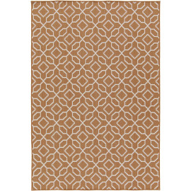 Tapis design orange plat Canyon Creek