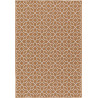 Tapis design orange plat Canyon Creek