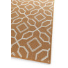 Tapis design orange plat Canyon Creek