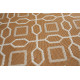 Tapis design orange plat Canyon Creek