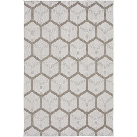 Tapis géométrique design plat Capitol