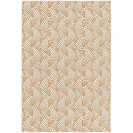 Tapis moderne crème plat Cardwell