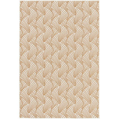Tapis moderne crème plat Cardwell