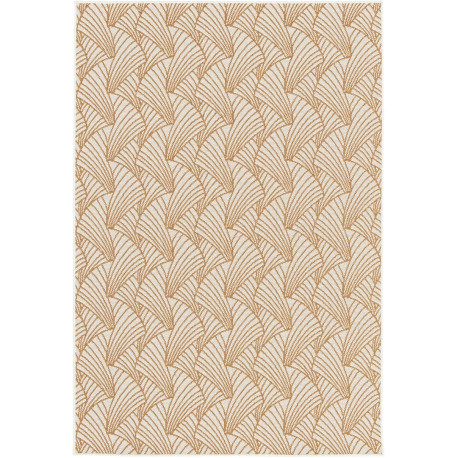 Tapis moderne crème plat Cardwell