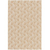 Tapis moderne crème plat Cardwell