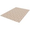 Tapis moderne crème plat Cardwell